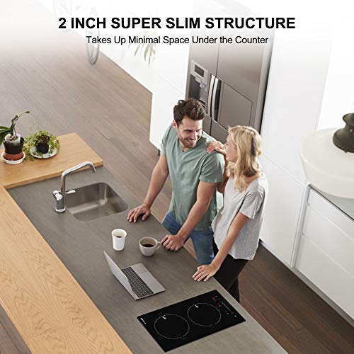 Electric Cooktop, Thermomate 12 Inch Builtin Induction Stove Top, 240V