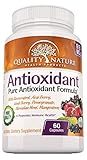 Antioxidant Advanced Formula - All Natural Antioxidant Supplements - Offered By Quality Nature Vitamins with - Acai Fruit Extract - Goji Berry Extract - Hawaiian Noni Extract - Complete 30 Day Supply, 60 Capsules - Premium Quality Ingredients Guarant
