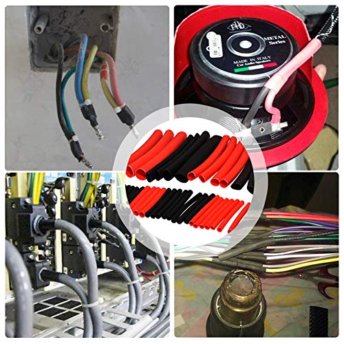 540 Pcs Heat Shrink Tubing Assortment, Assortment 3: 1 Heat Shrink Tubing Sleeving Waterproof,10 Sizes Heat Shrink Tubing Electrical Wire Cable Wrap Assortment Kit Set (3:1) - Thumbnail 4