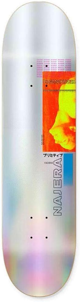 Primitive Diego Najera New Future Skateboard Deck in Silver-8.25 | NEW Skateboard Deck