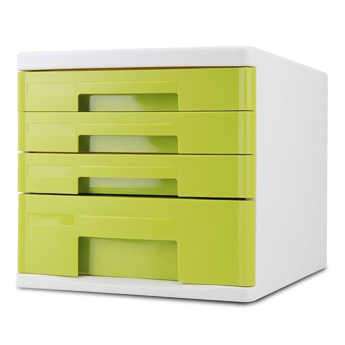 Amazon De Kky Enter Green File Cabinets Buro 4 Schicht Desktop