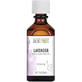 Aura Cacia 100% Pure Lavender Essential Oil | GC/MS Tested for Purity | 60 ml (2 fl. oz.) | Lavandula angustifolia