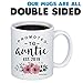 MyCozyCups Baby Reveal Gift for Sister - Promoted to Auntie 2019 Coffee Mug- 11oz New Mommy to Be Newborn Gift Idea for Best Friends - New Parents Pregnancy Suprise Announcement Photo Prop Cup for Her