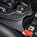AOOOOP Car Interior Accessories Cup Holder Insert Coaster - Silicone Anti Slip Cup Mat for Honda Civic Accord Fit Insight Clarity CR-V HR-V Pilot Passport Odyssey (Set of 2, 2.75