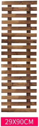 WODO Wooden Hanging Wall Flower Stand，Herb Flower Plant Stands On The Wall Flower Pot Racks Decoration Garden Display Shelf (just 1 Pcs) (Size : 29 * 90cm)
