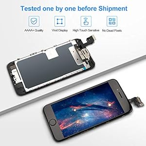 BuTure Schermo per iPhone 6S (Nero) - immagine 5