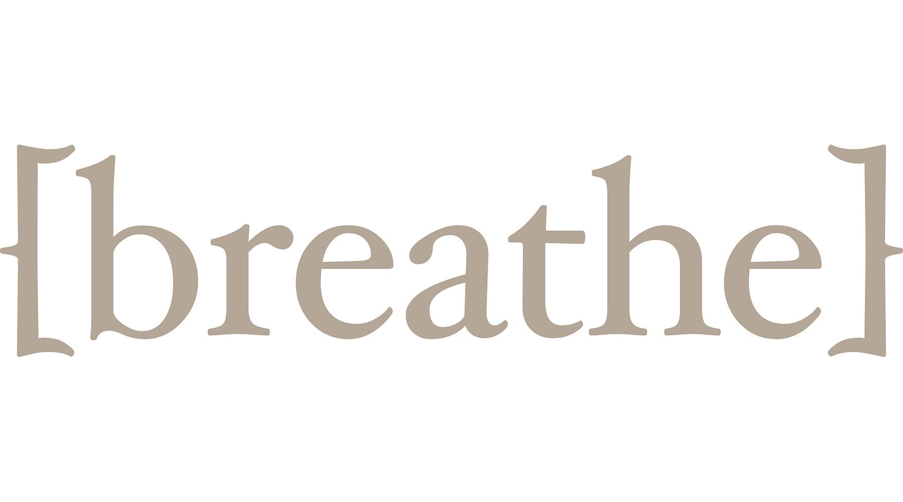 WallPops WPQ2154 Breathe Words Wall Decal - - Grey