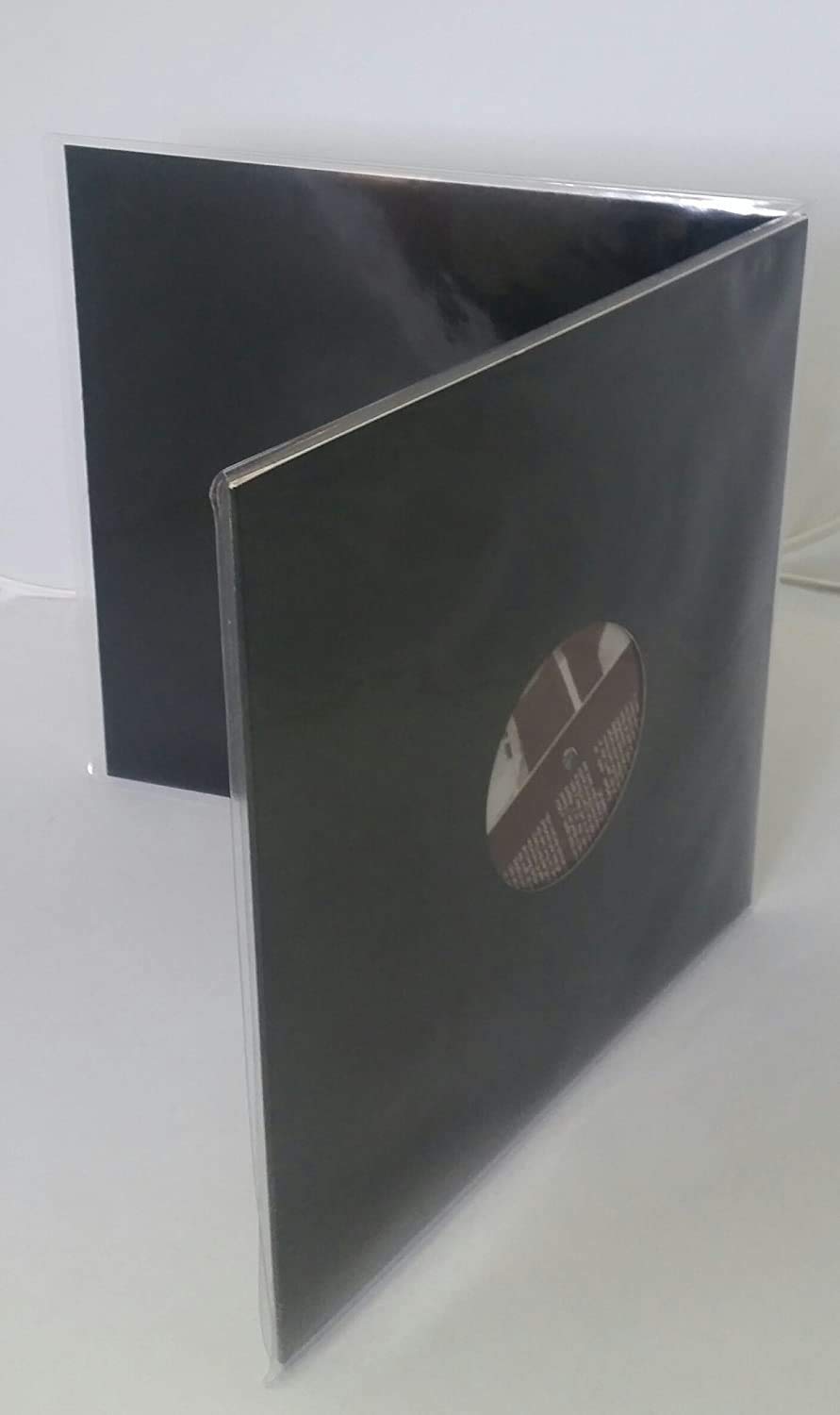 12" Gatefold Double Album Clear Record Sleeves Pack of 10