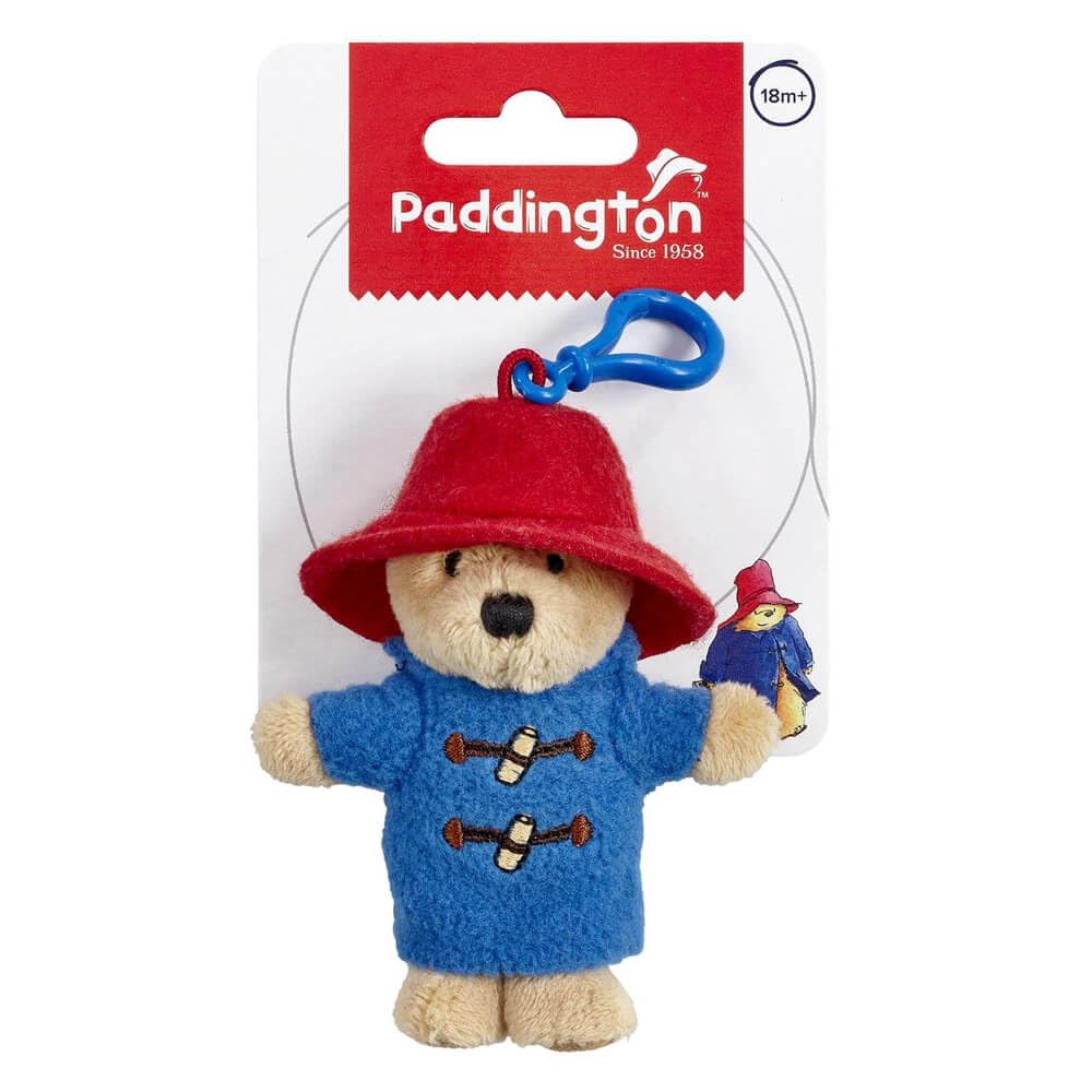 Rainbow Designs Classic Paddington Bear Key Chain – Paddington Bear Gifts, 9.5cm Light Keychain Featuring Distinctive & Famous Paddington Bear Accessories, Key Pendant Charm for Handbag & Backpacks