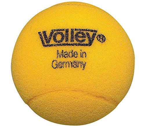 Volley Foam 65kg Uncoated Tennis Ball, Yellow, 2-3/4" Dia. (Set of 3)