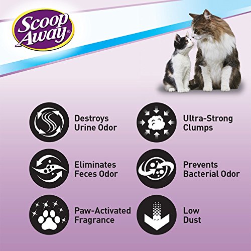 Scoop Away Multi-Cat, Scented Cat Litter, 14 Pounds