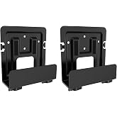2 pcs Cable Box Mount, Adjustable Wall Mount for Small and Wide Devices | Modem Mount, Wall Mount Bracket Compatible for Cable Boxes, Modems, DVD Players,PS3, PS4, Xbox One S