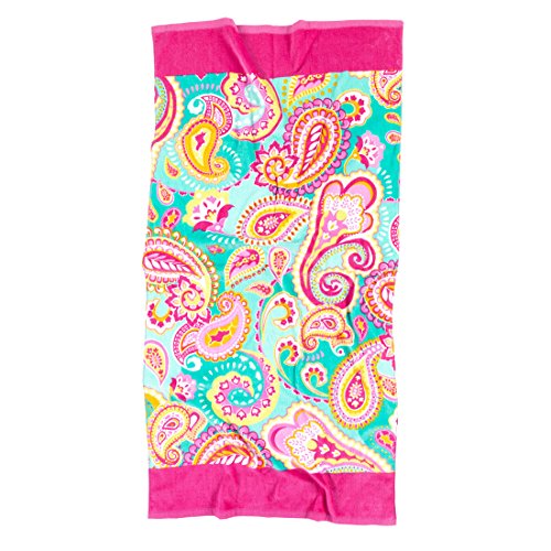 Wholesale Boutique M1000-SPAIS Summer Paisley Beach Towel