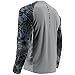 HUK H1200119-020-L Huk Performance Kryptek Vented Ls, Gray, Large