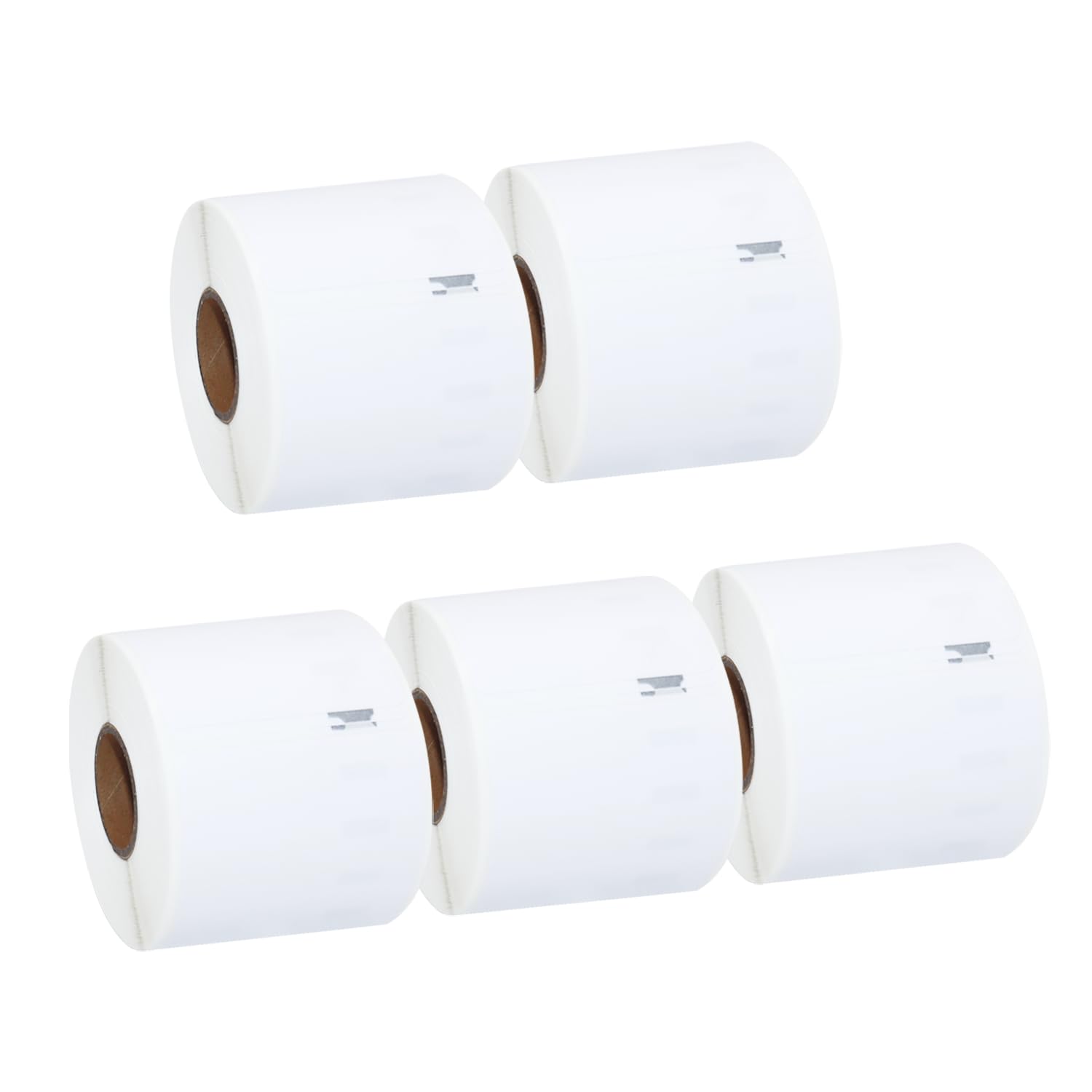 Molabel Compatible Labels for Dymo S0722430 99014 101 x 54 mm - Compatible with Dymo LabelWriter 450 Printers - 5 Rolls, 220 Labels per Roll — image 1