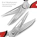 Heavy Duty Kitchen Shears W/ Ultra Strong and Sharp Take Apart Blades | Best Multifunction Scissors For Poultry, Meat, Chicken, Fish & Herbs | 100% Dish washer Safe
