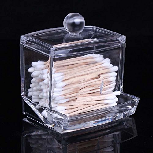 NPLE--Clear Acrylic Makeup Case Storage Cosmetic Organizer Drawer Insert Holder Box XM