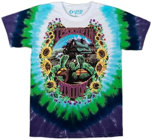 Liquid Blue Grateful Dead Ny Strangers SYF Hockey,Multicolor,Small