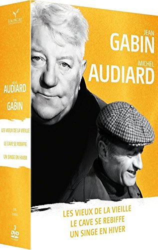 Jean Gabin & Michel Audiard - Coffret 3 films : Les vieux de la vieille + Le Cave se rebiffe + Un singe en hiver - Pack