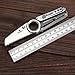 GokuStore Piranha Mini-Remix Fine Edge Drop Point Clip Folding Knife Axle Hole