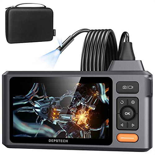 DEPSTECH 5"IPS Screen Borescope Inspection Camera