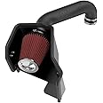 K&N Cold Air Intake System: High-Flow Air Filter, Increase Performance & Towing: Compatible with 2009-2023 RAM/DODGE 1500 Classic, 1500, 2500, 3500, 57-1561