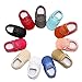 HONGTEYA Leather Baby Moccasins Hard Soled Tassel Crib Toddler Shoes for Boys and Girls…