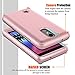 LG K20 Plus Case, LG K20 V Case, LG Grace LTE Case, LG Harmony Case AMENQ 3 in 1 Heavy Duty Absorb Impact Touch Silicone Rubber Smooth PC Protection Cover for LG K10 2017 (Matte Rose)