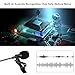 Gepege Microphone Professional for iPhone Grade Lavalier Lapel Omnidirectional Phone Audio Video Recording Lavalier Condenser Microphone (iOS 1.5m)