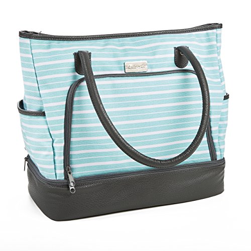 Fit & Fresh Voyager Tote Bag with Insulated Section for