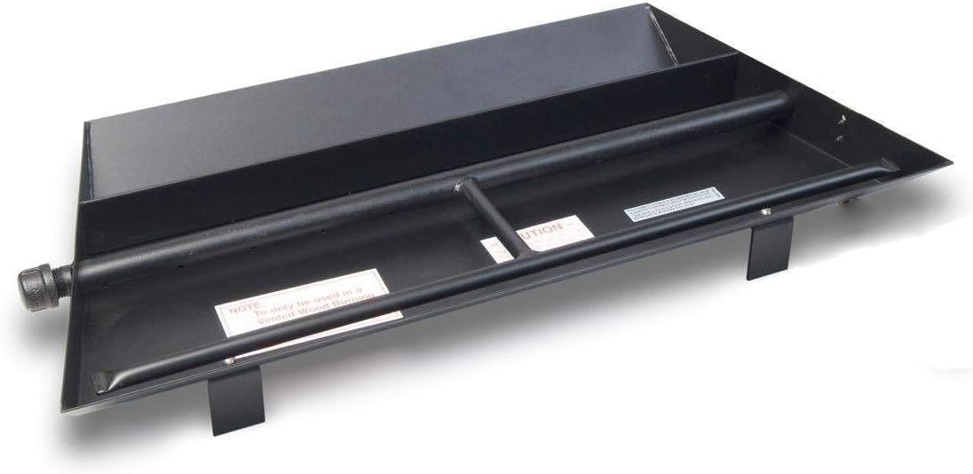 RealFyre Vented Gas Fireplace Burner (P4530), ANSI