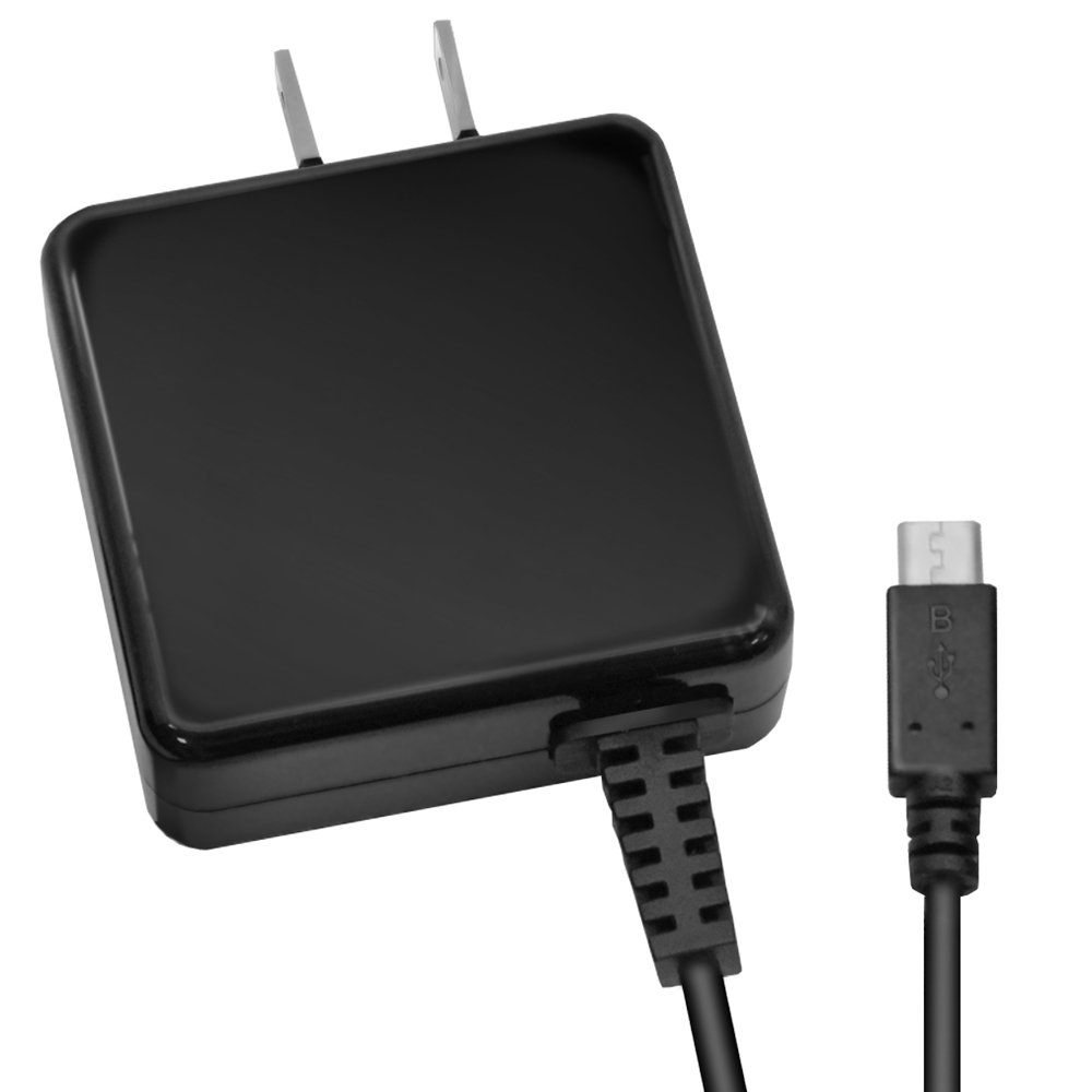 エレコム USB コンセント 充電器 1A micro-B　ケーブル 1.5m ケーブル一体型 ブラック MPA-ACMA1510NBK の商品画像