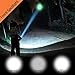 BIGSUN Super Bright LED Searchlight USB Rechargeable Outdoor Spotlight 15600 mAh 6000 Lumens Flashlight Portable Handheld Multi-function Camping Torch Light Long Shots Lamp USB Power Bank