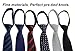 Tiger Mama 6pcs Zipper Tie Pre-tied Necktie Mixed Lot (SET-06) Updated Version
