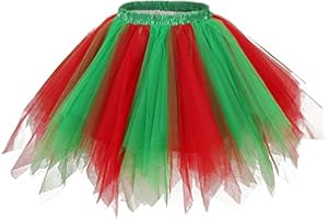 RELBCY Women's Dance Skirts Layered Tulle Tutu Skirt Ballet Dance Skirt Princess Party Dress Tutus for Women and Girls