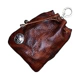 Wugebud 1 Pcs Leather Mini Medieval Pouch