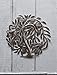 Small Tree of Life with Birds, Leaving The Nest, Handmade in Haiti, 15 x 15 Inches Metal