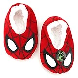 Spider-Man Boys Glow in the Dark Slipper Socks (Toddler)