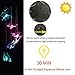 Mosteck Solar Wind Chime Outdoor Waterproof Solar Powered LED Changing Light Color Mobile Six Butterfly Wind Chimes for Home,Party,Festival Decor,Valentines Gift,Night Garden Decoration (Butterfly)