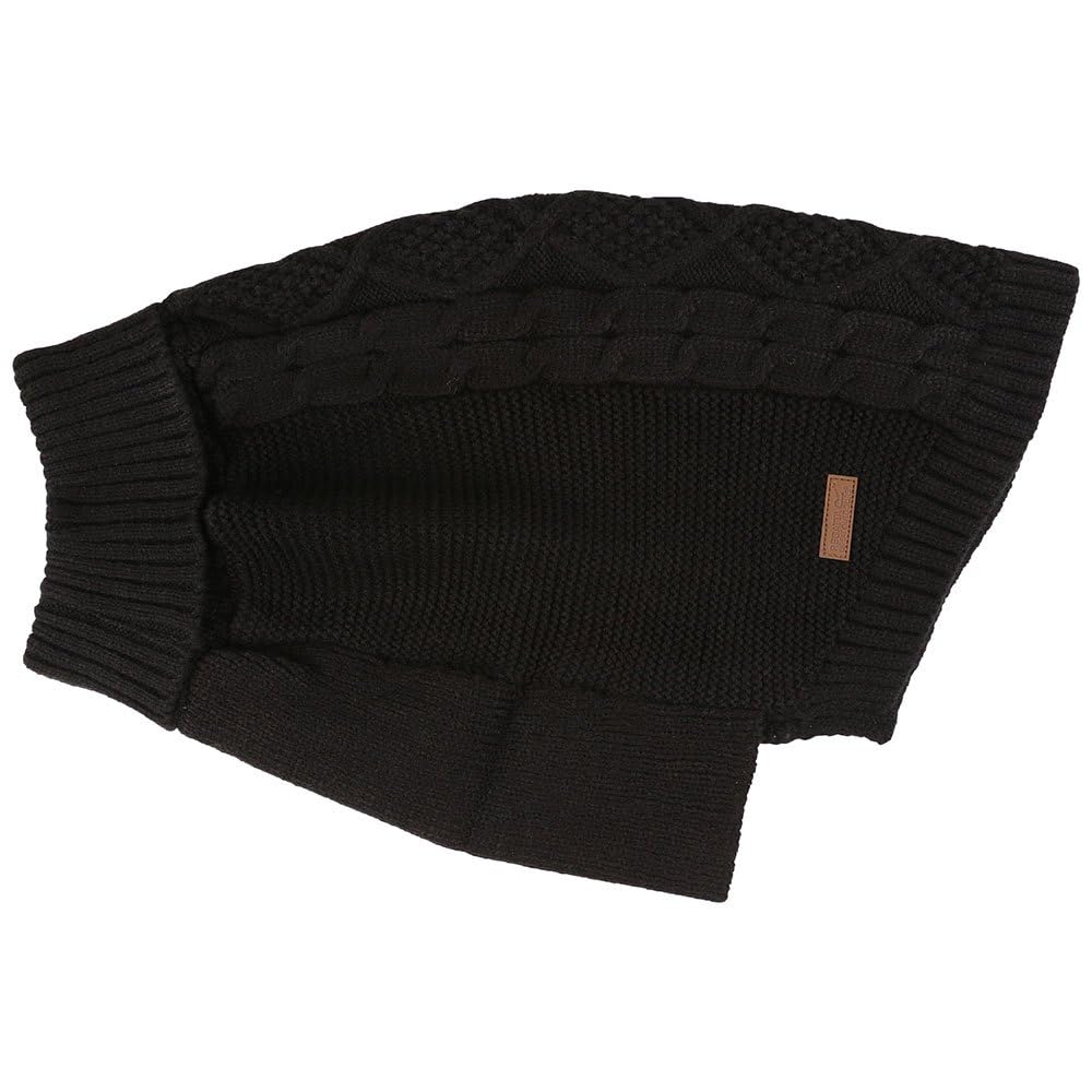 Regatta Dog Cable Knitted Cosy Hi Neck Jumper, Hardwearing Rib - Perfect for Outdoors, Cold Walks