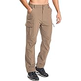 Laijar Mens Lightweight Hiking Cargo Pants Quick Dry Waterproof Travel Fishing Climbing Outdoor Tactical Work Pants for Men