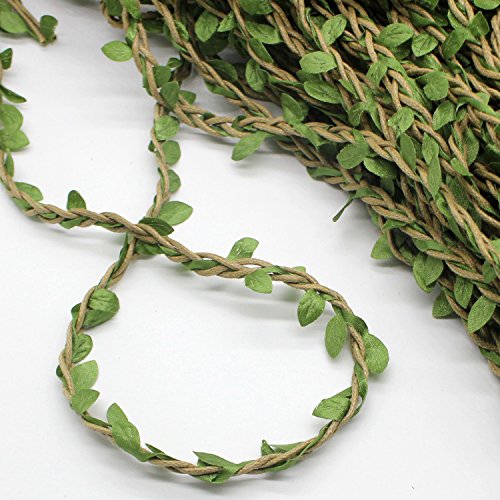 image for Artificial Vines 262 Feet Whaline Fake Simulation Foliage Leaf Hanging