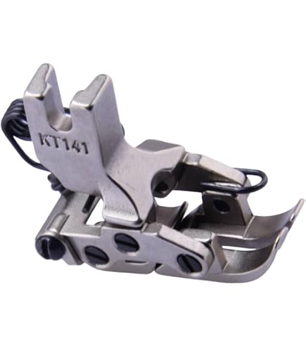 Piedino Per Serbatoio #KT141 - Piatto Anteriore/posteriore, Compatibile Con Macchine Da Cucire JUKI DDL-5550/8700 E Brother DB2-B745/755