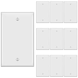 TAKETEK Blank Wall Plates, No Device Blank Outlet