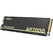 AVOETY 512GB SSD - M.2 NVMe PCIe 4.0 SSD with Graphene Cooling