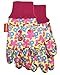 Midwest Gloves & Gear PWG102T Paw Patrol Girls Jersey Garden Toddler Gloves, Multicolor