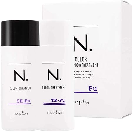 Amazon ナプラ エヌドット N カラーシャンプー 40ml トリートメント 40g お試しセット パープル 2セット ナプラ シャンプー コンディショナーセット 通販