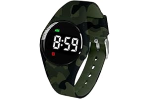 e-vibra Waterproof Vibrating Alarm Watch Rechargeable 15 Alarm Reminder Watch Potty Training Watch with Lock Screen