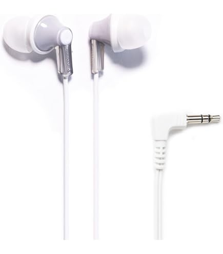Amazon.com: Panasonic Wired Earphones - Wired , White (RP-HJE125-W