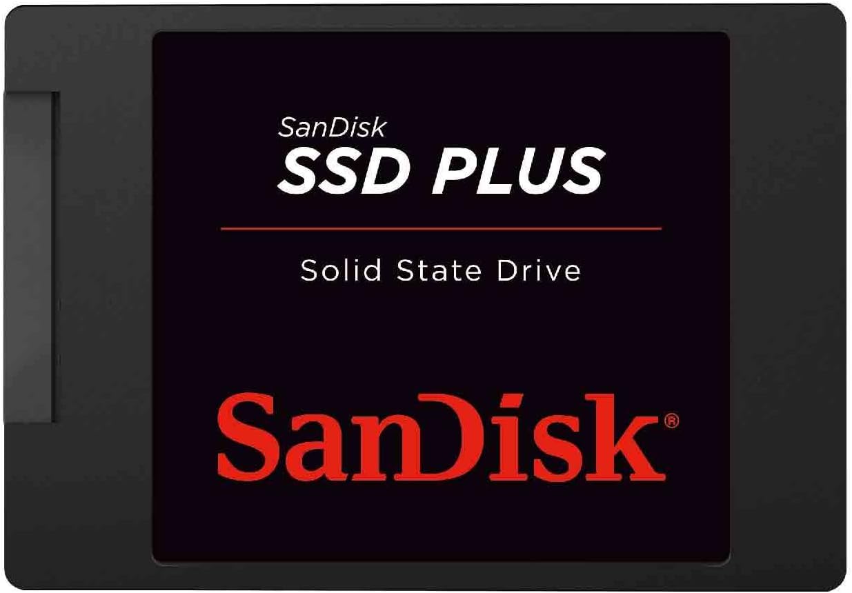 SanDisk SSD PLUS 240 GB Sata III 2.5 Inch Internal SSD, Up to 530 MB/s, Black Solid State Drive โ image 1